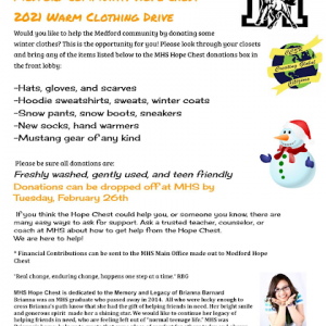 Hope Chest Clothing Drive